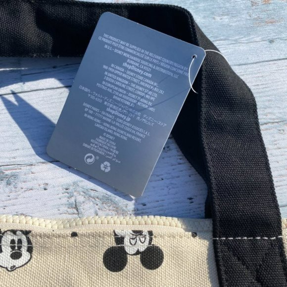 Mickey Mouse Cotton Canvas Tote Bag - Picture 4 of 5